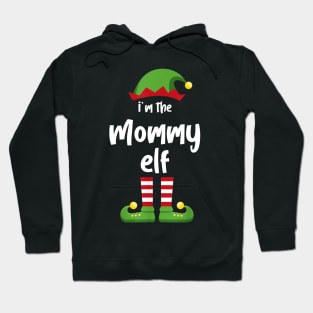 I'm The Mommy Elf Family Matching Christmas Pajama Gifts Hoodie